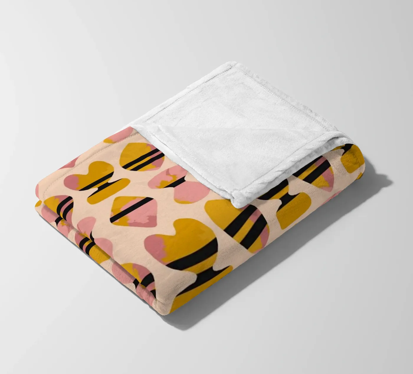 Repetitive pattern 18 fleecedeken van Little Dean