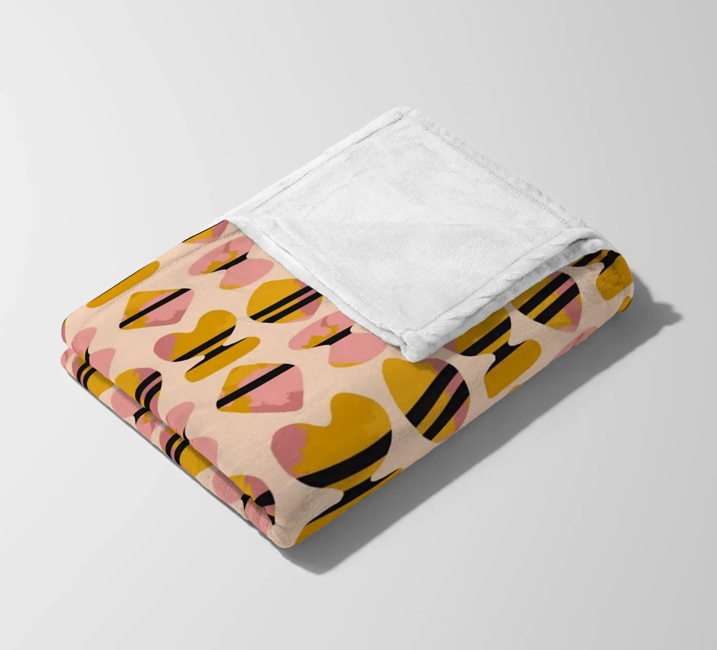 Repetitive pattern 18 fleecedeken van Little Dean