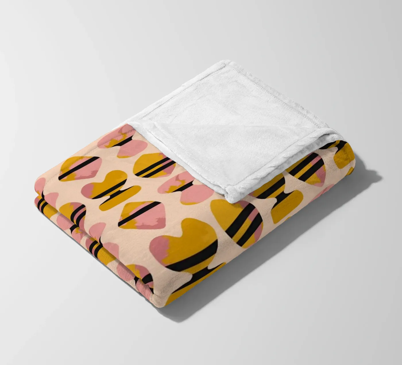 Repetitive pattern 18 fleecedeken van Little Dean