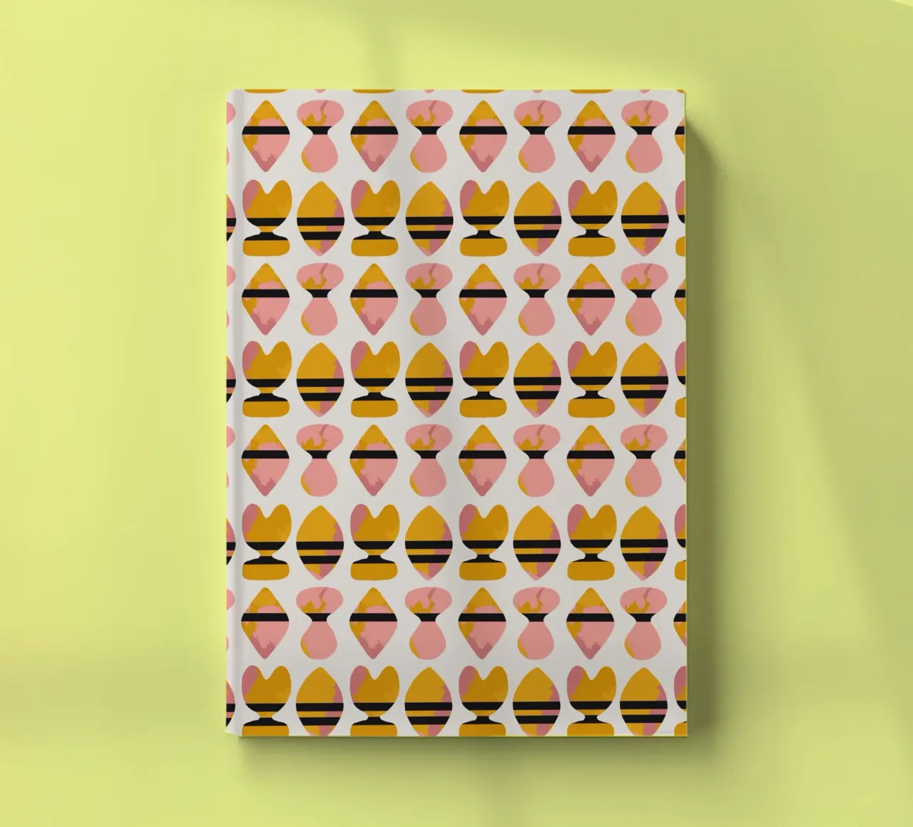 Repetitive pattern 19 notebook by Little Dean