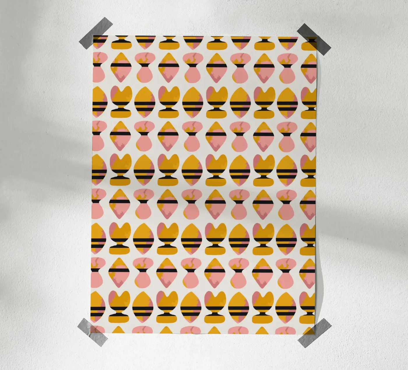 Repetitive pattern 19 poster de Little Dean