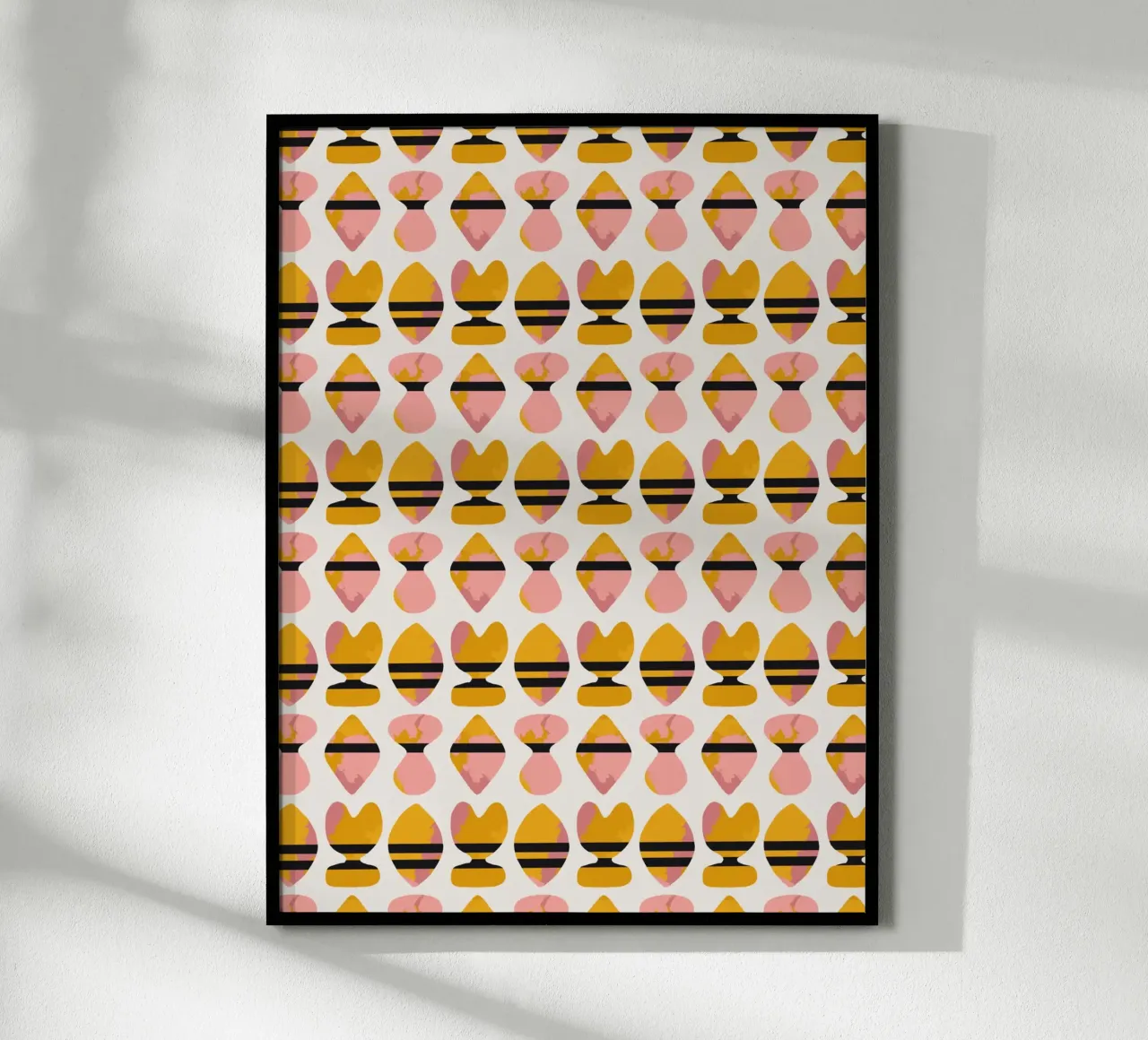 Repetitive pattern 19 poster by Little Dean