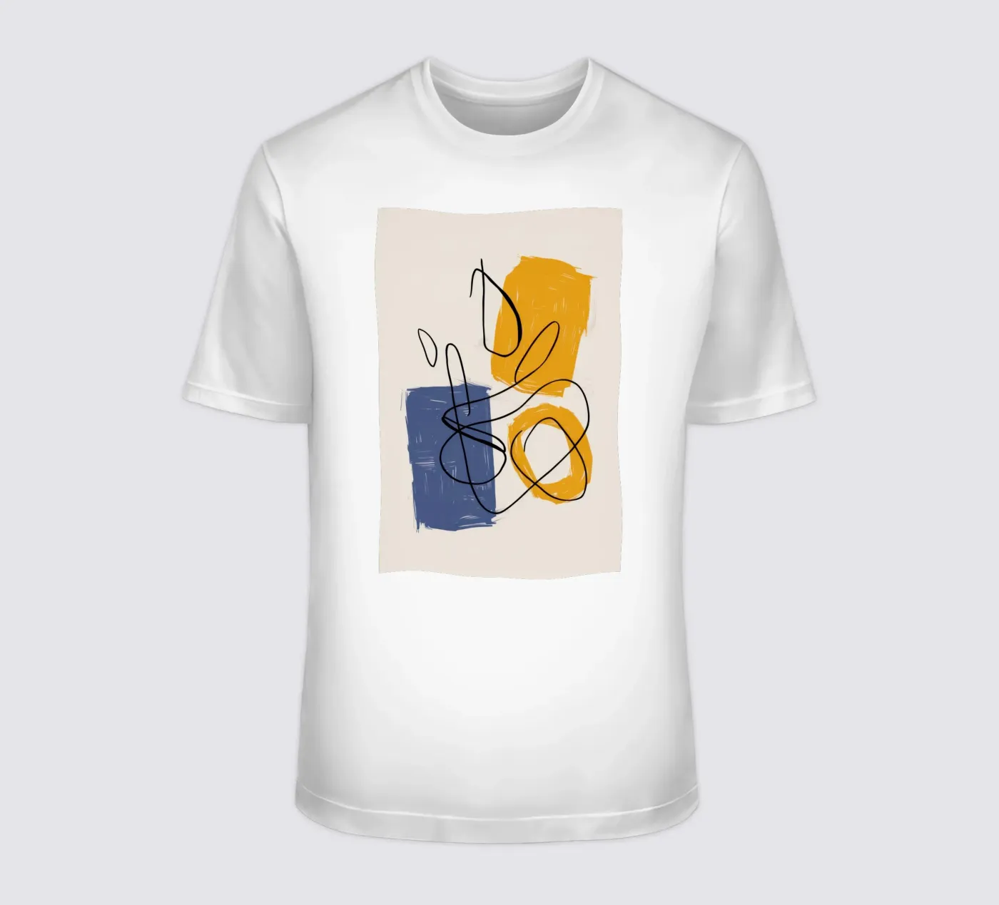 Studio della linea di improvvisazione t-shirt da Trace Brush