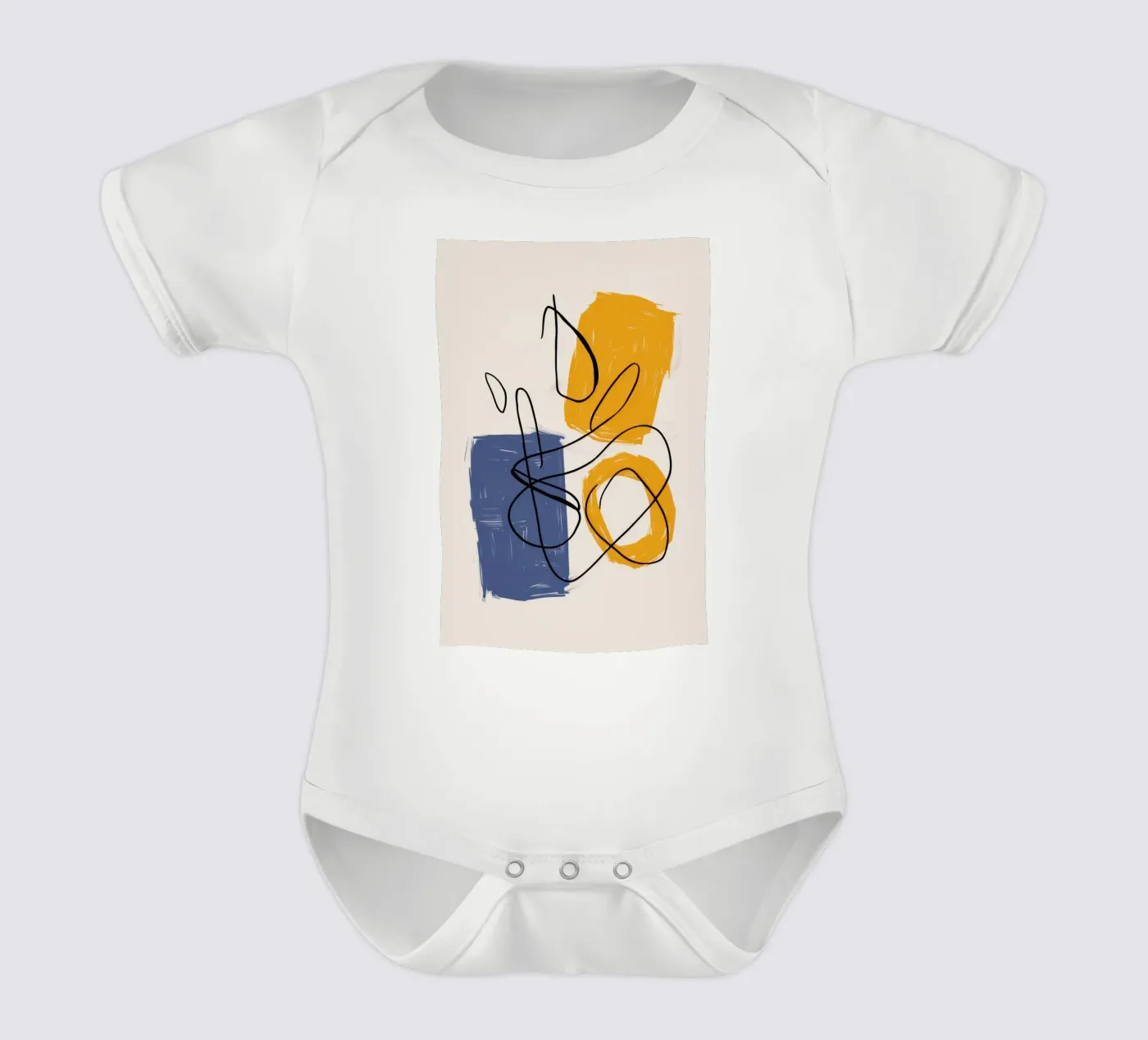 Étude de lignes d'improvisation body bébé de Trace Brush