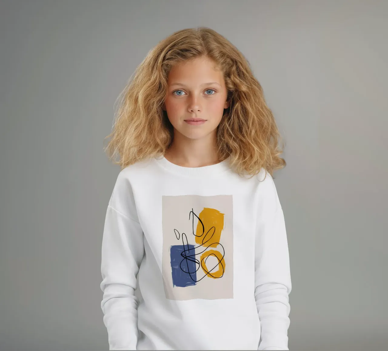 Studio della linea di improvvisazione felpa bambino da Trace Brush