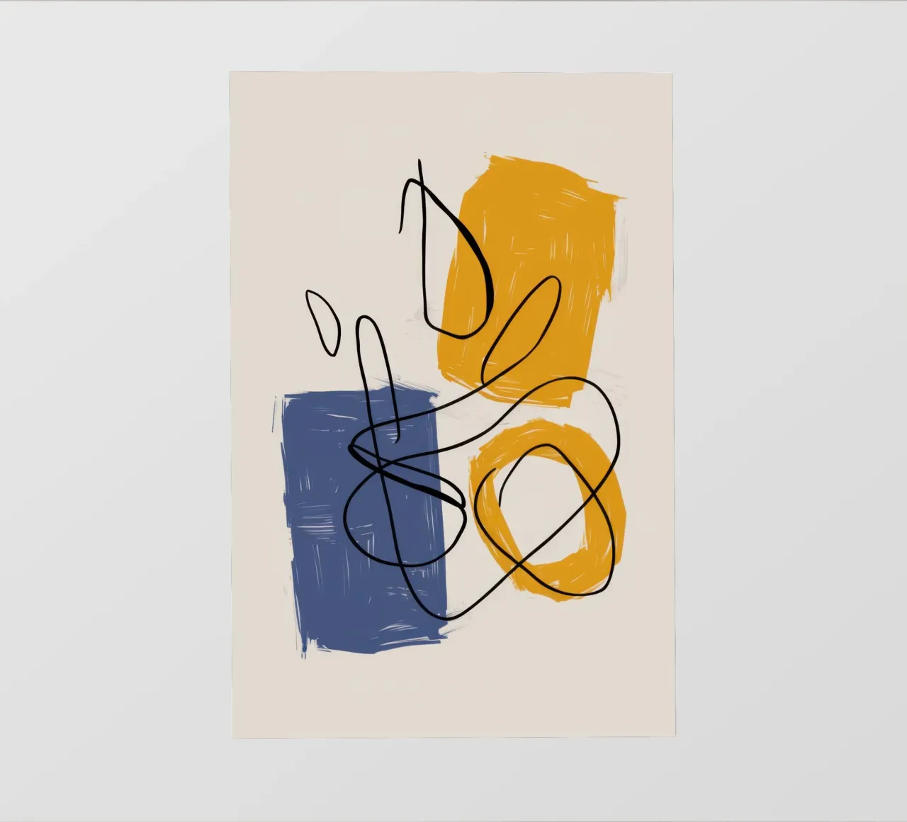 Studio della linea di improvvisazione pellicola backlit da Trace Brush