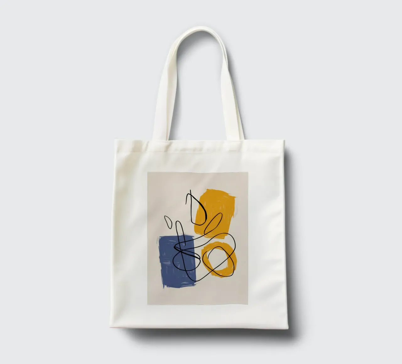 Studio della linea di improvvisazione borsa in juta da Trace Brush