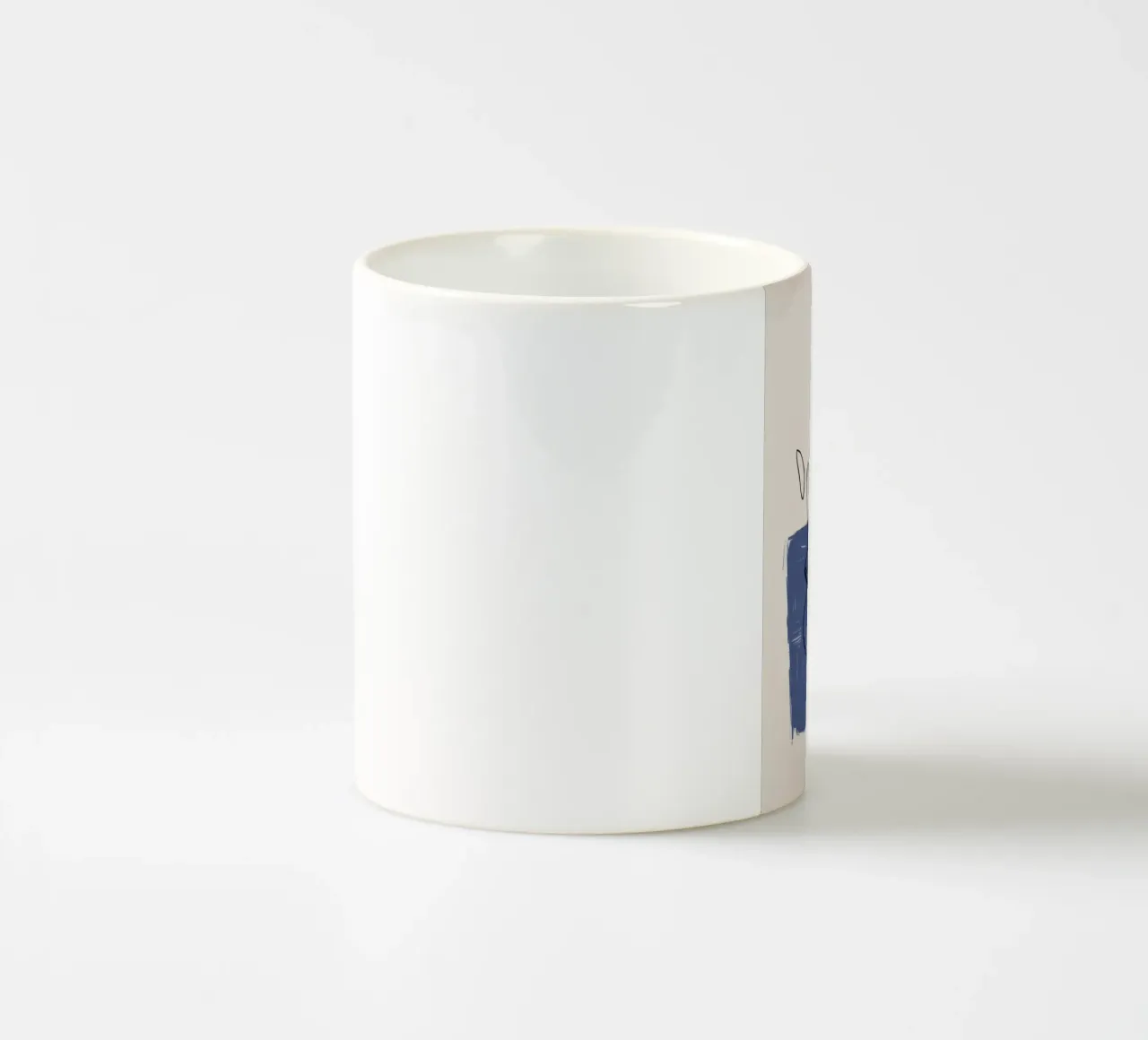 Studio della linea di improvvisazione tazza in ceramica da Trace Brush
