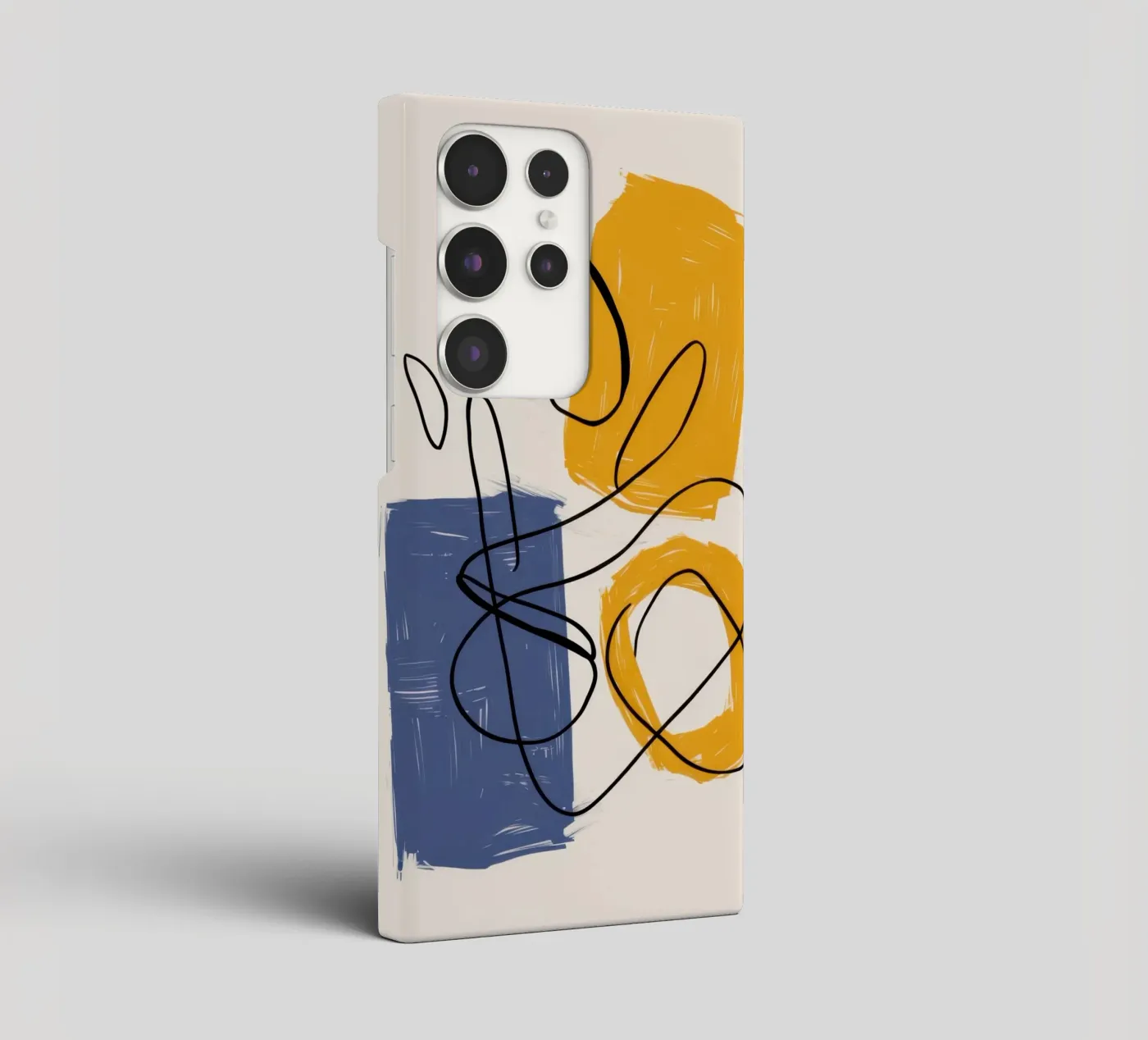 Studio della linea di improvvisazione cover samsung da Trace Brush