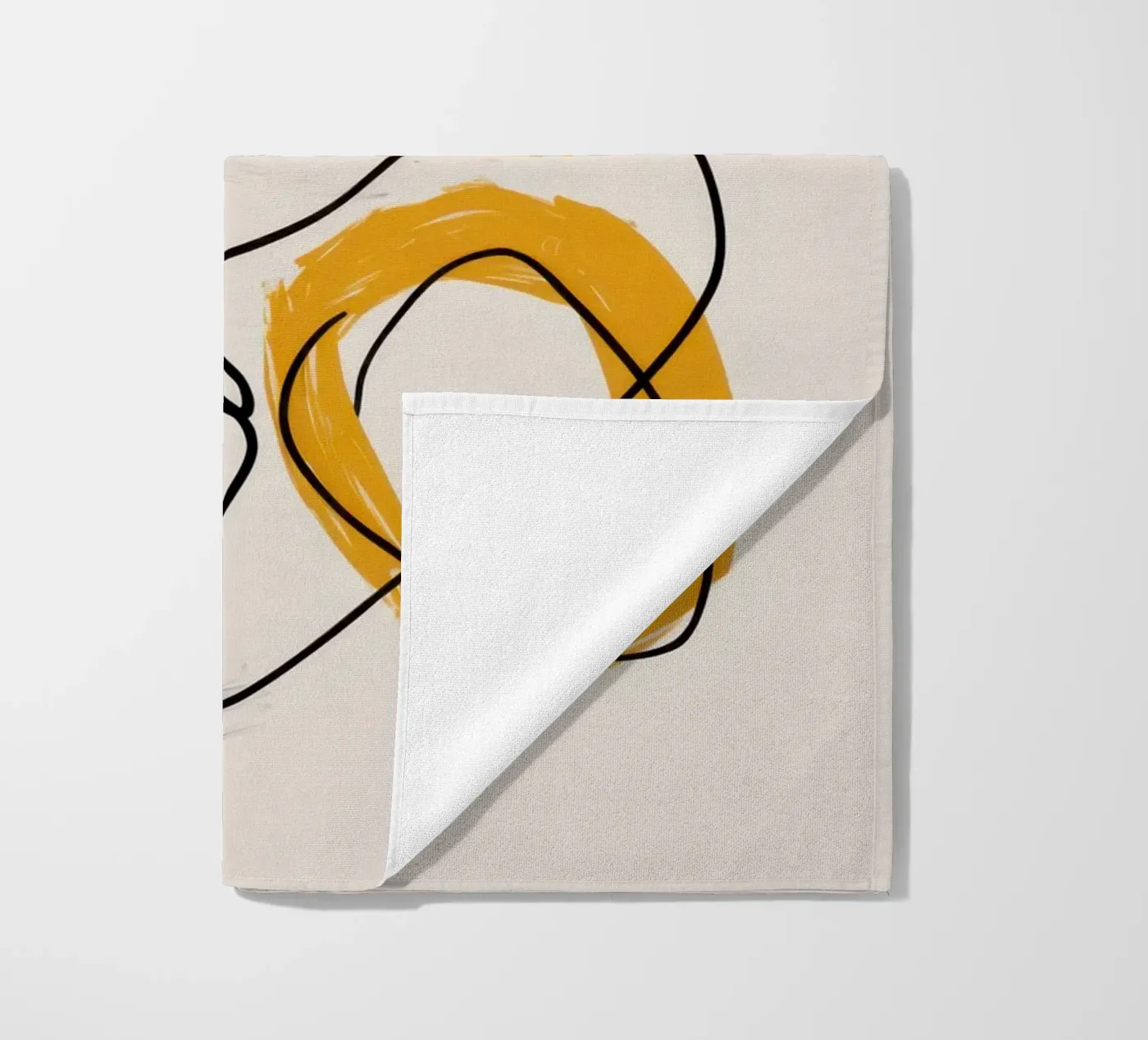 Improvisational Line Study telo mare da Trace Brush