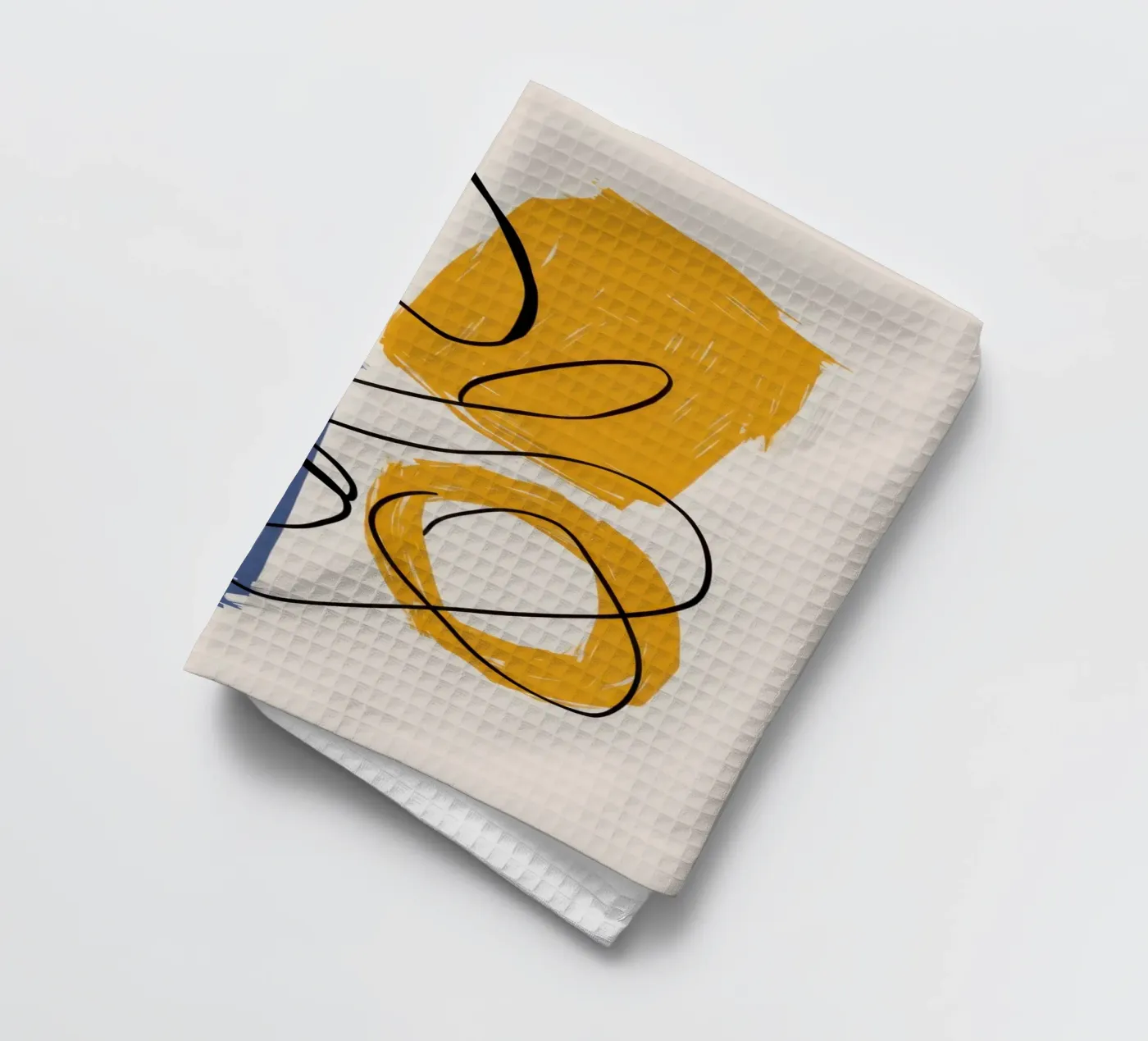 Étude de lignes d'improvisation torchon de Trace Brush