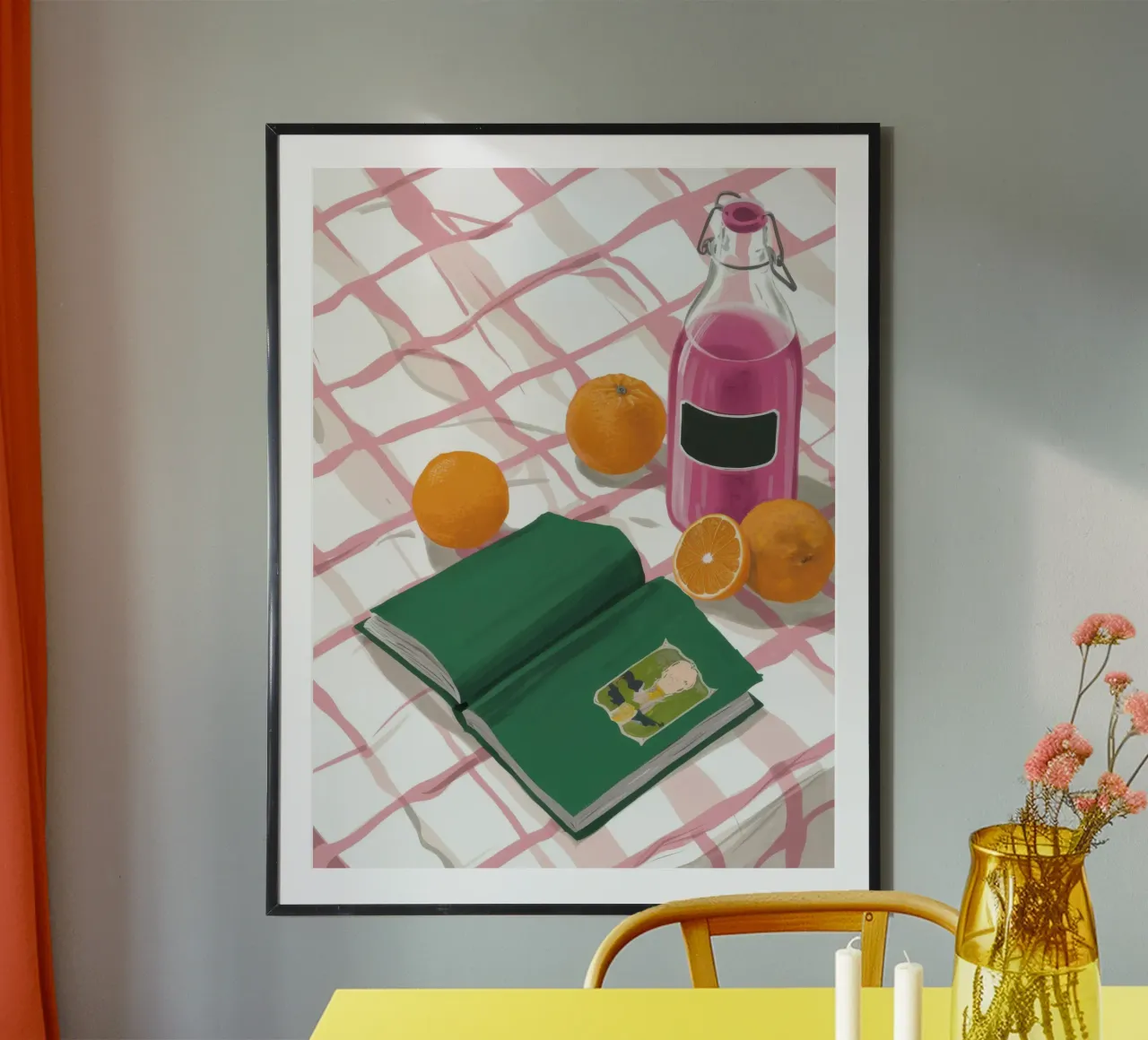 Storia dell'aranciata poster da Selene Shade