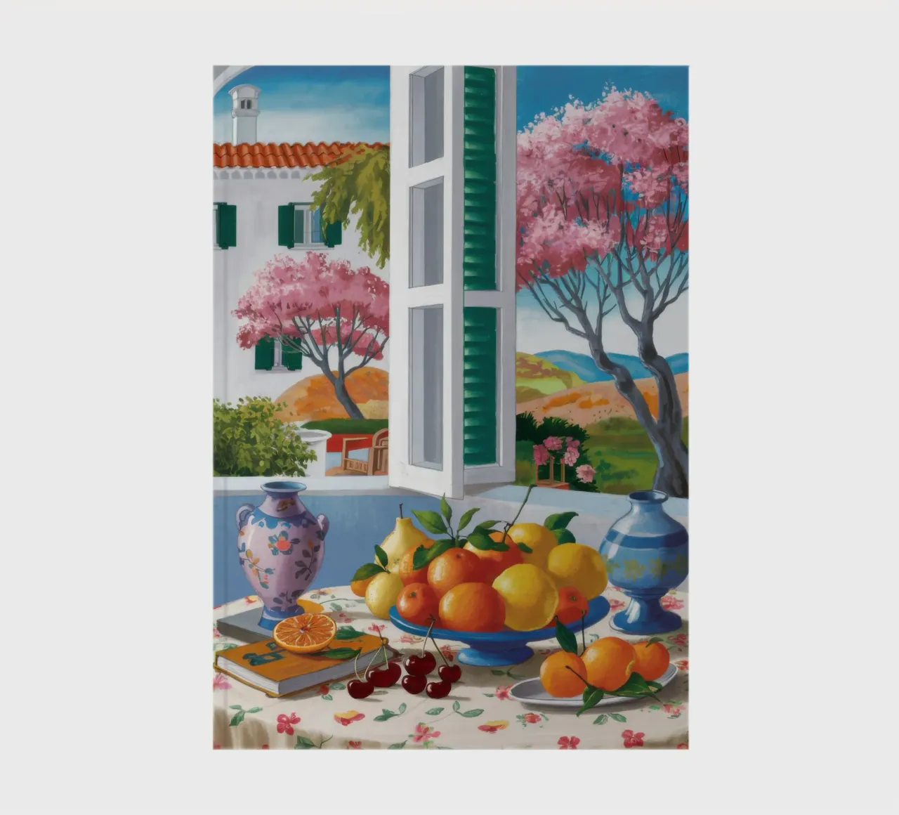 Tuscan Window View notebook by Mark Solaria