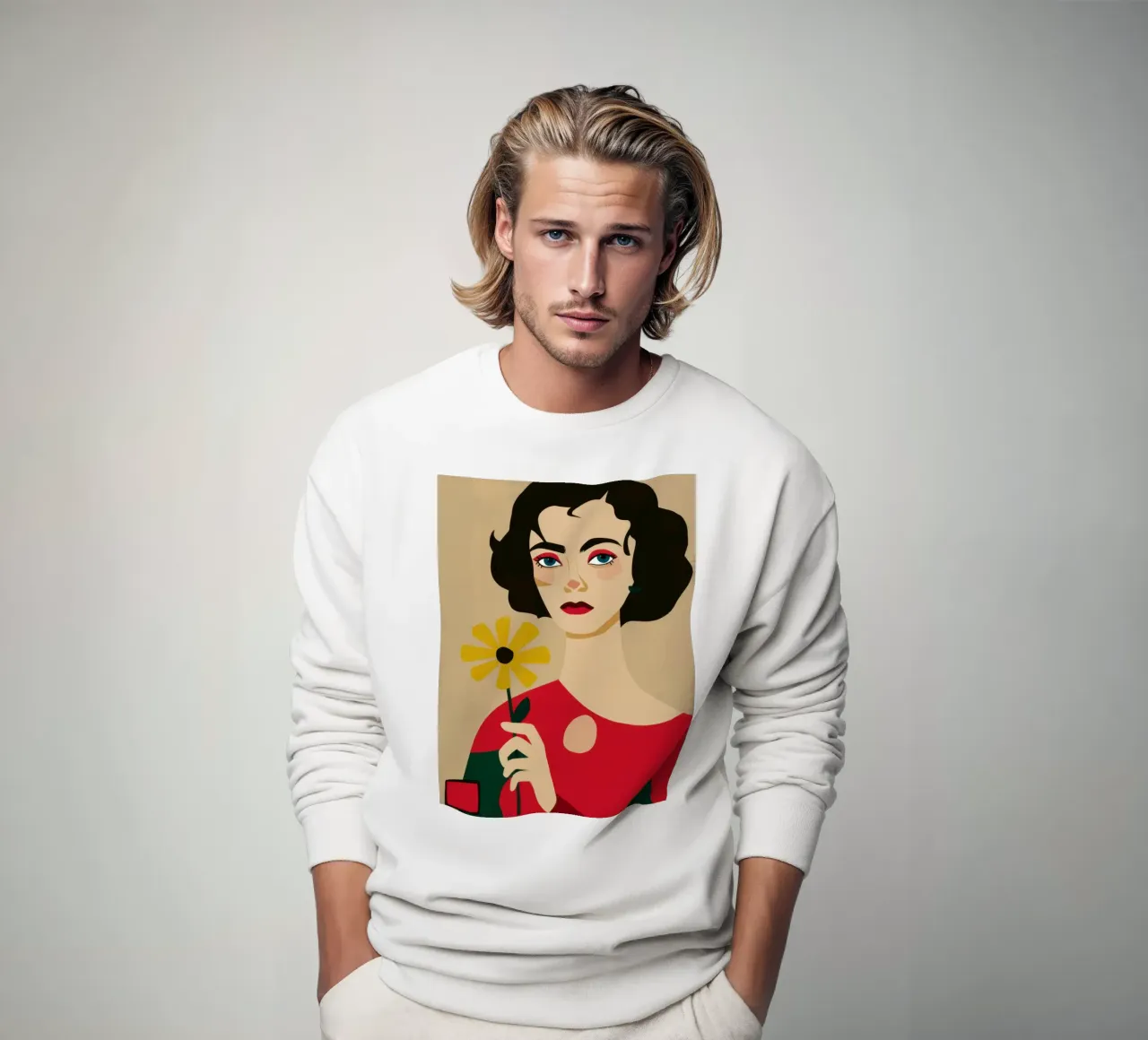 Labbro cremisi classico felpa da Selene Shade