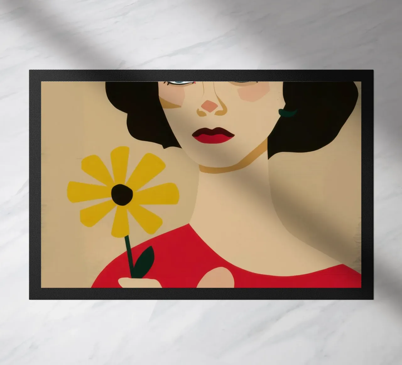 Labbro cremisi classico zerbino da Selene Shade