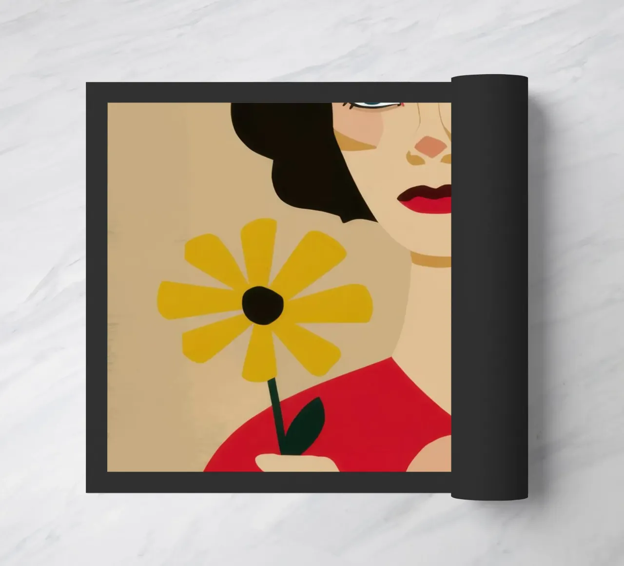 Labbro cremisi classico zerbino da Selene Shade