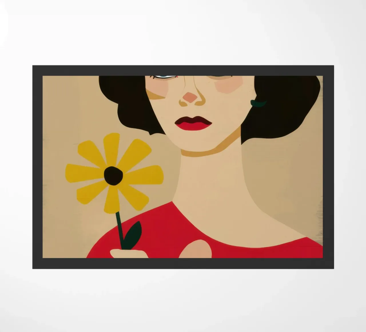 Labbro cremisi classico zerbino da Selene Shade