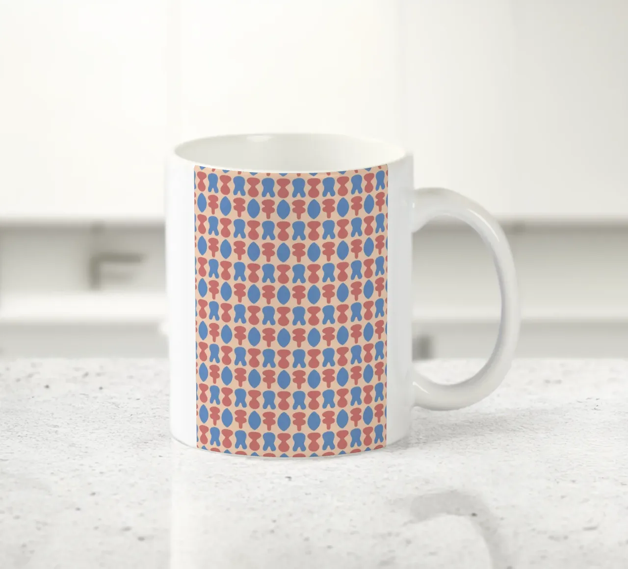 Schema ripetitivo 20 tazza in ceramica da Little Dean
