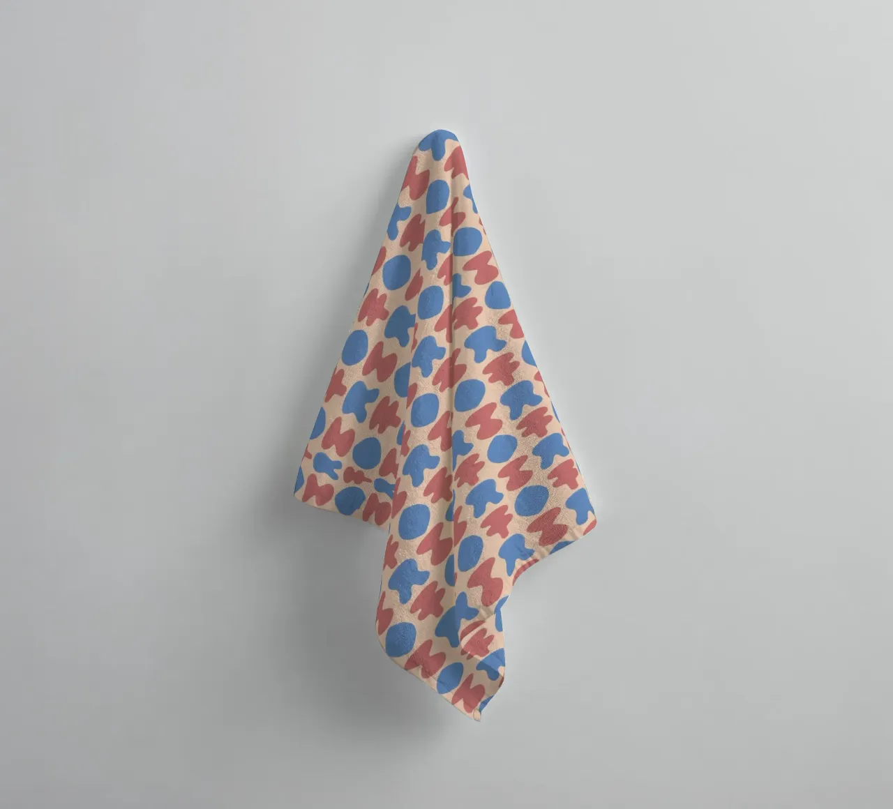 Repetitive pattern 20 towel by Little Dean
