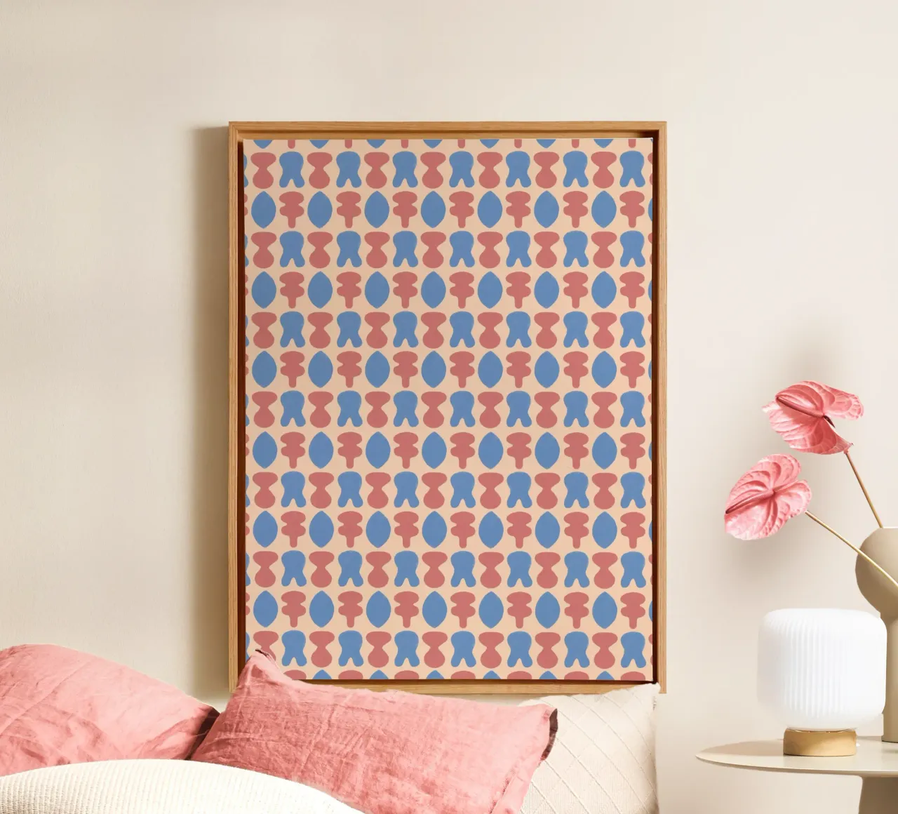 Repetitive pattern 20 canvas by Little Dean