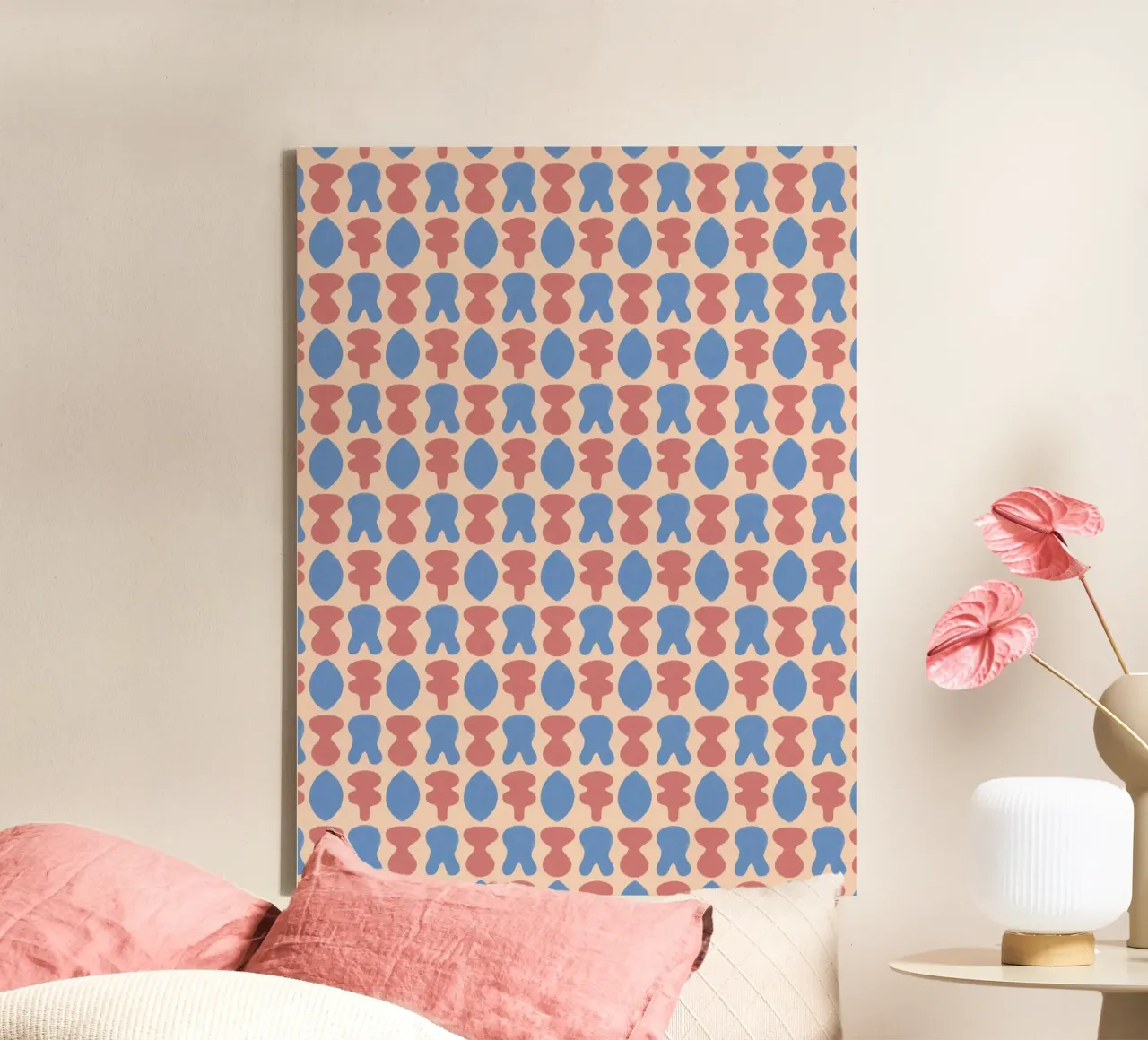 Repetitive pattern 20 canvas by Little Dean