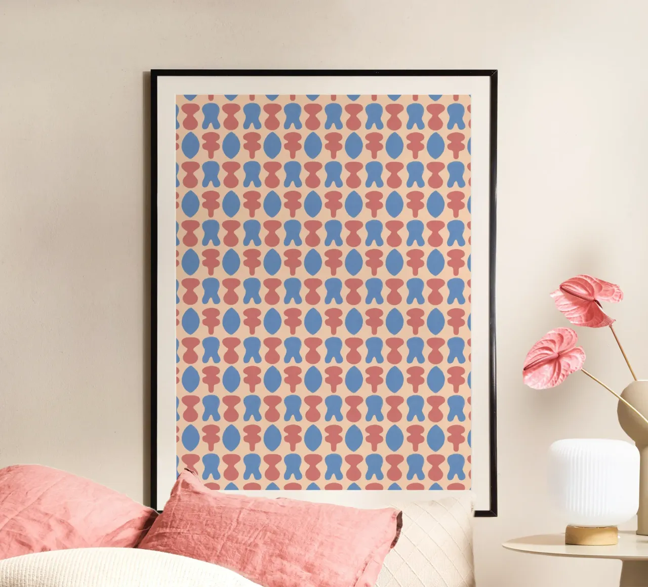Repetitive pattern 20 poster by Little Dean