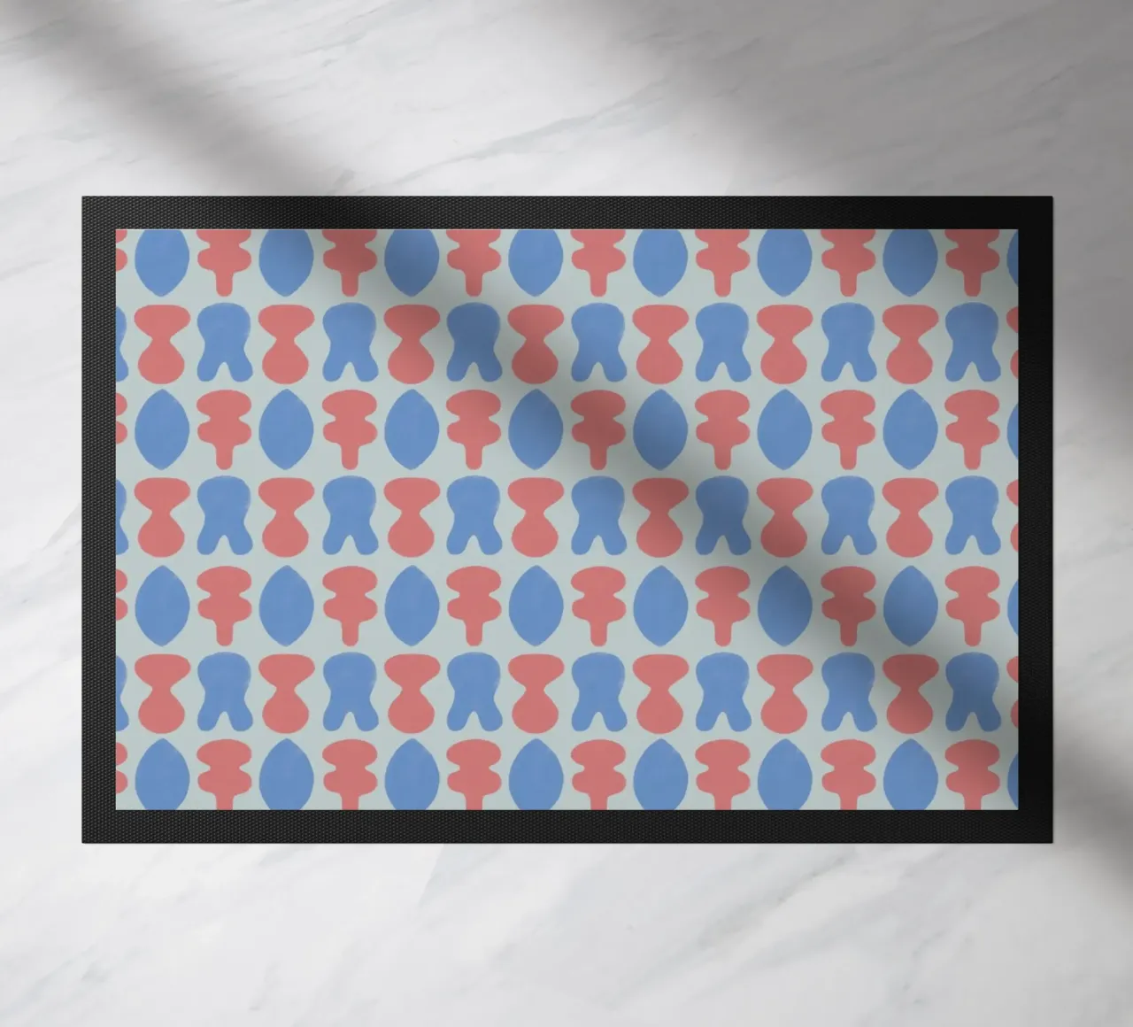 Repetitive pattern 21 doormat by Little Dean