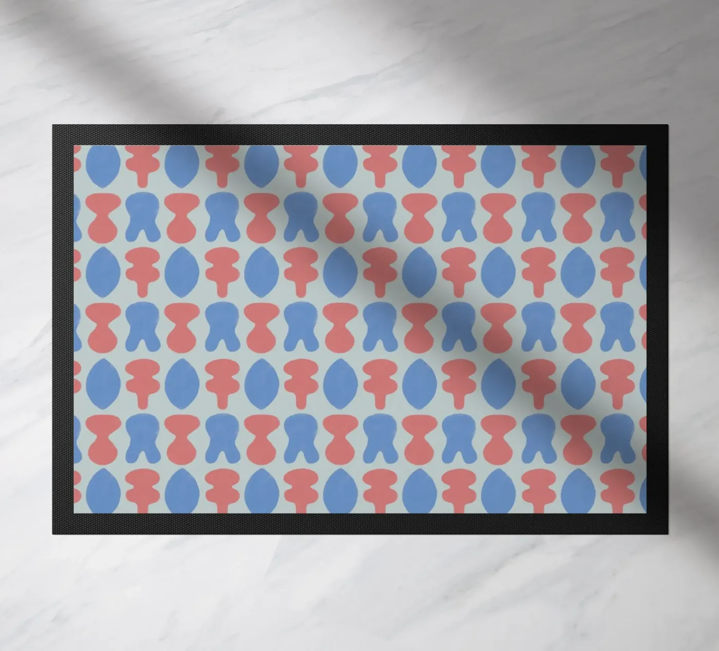 Repetitive pattern 21 doormat by Little Dean