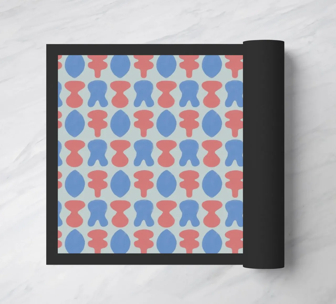 Repetitive pattern 21 doormat by Little Dean