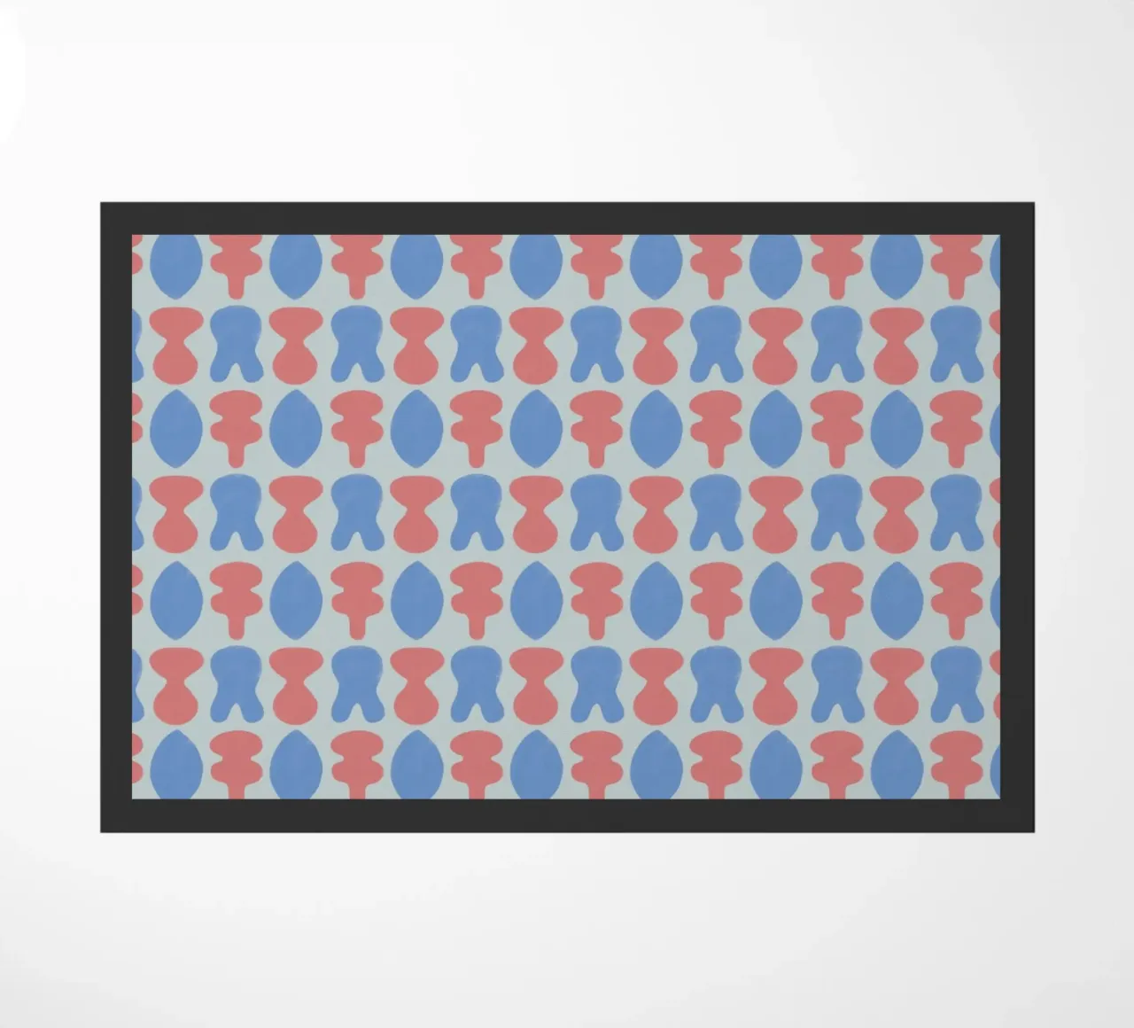 Repetitive pattern 21 doormat by Little Dean