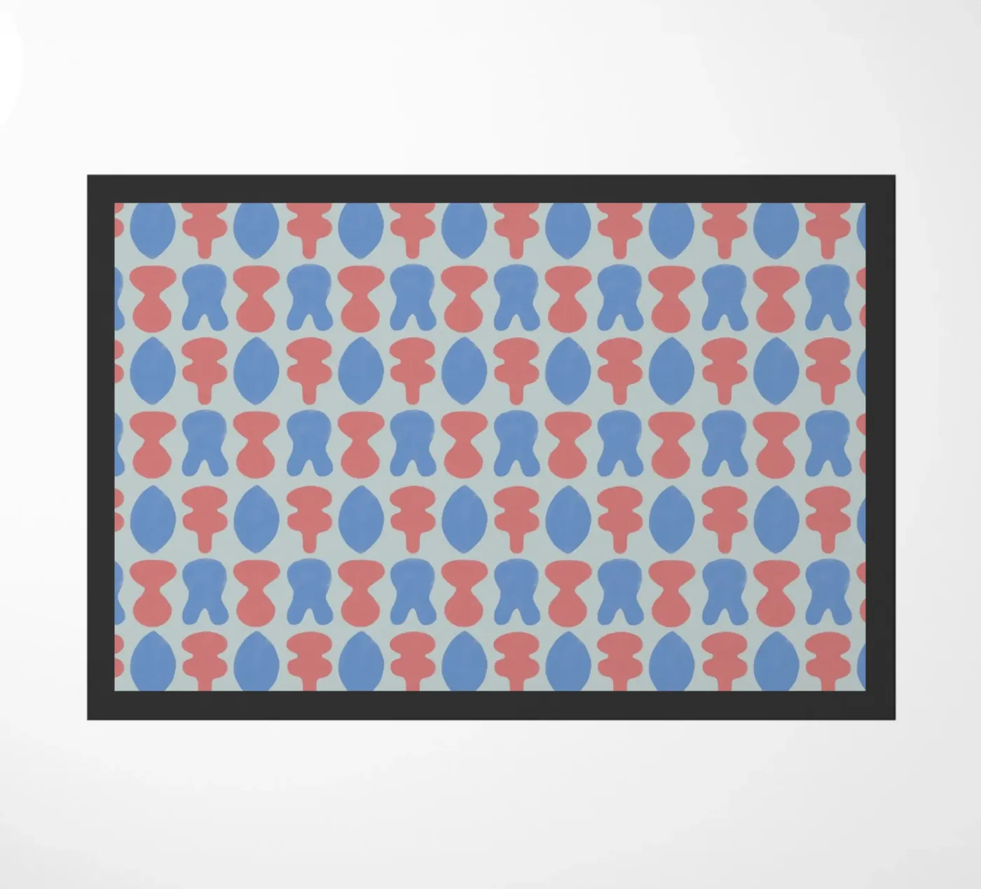 Repetitive pattern 21 doormat by Little Dean