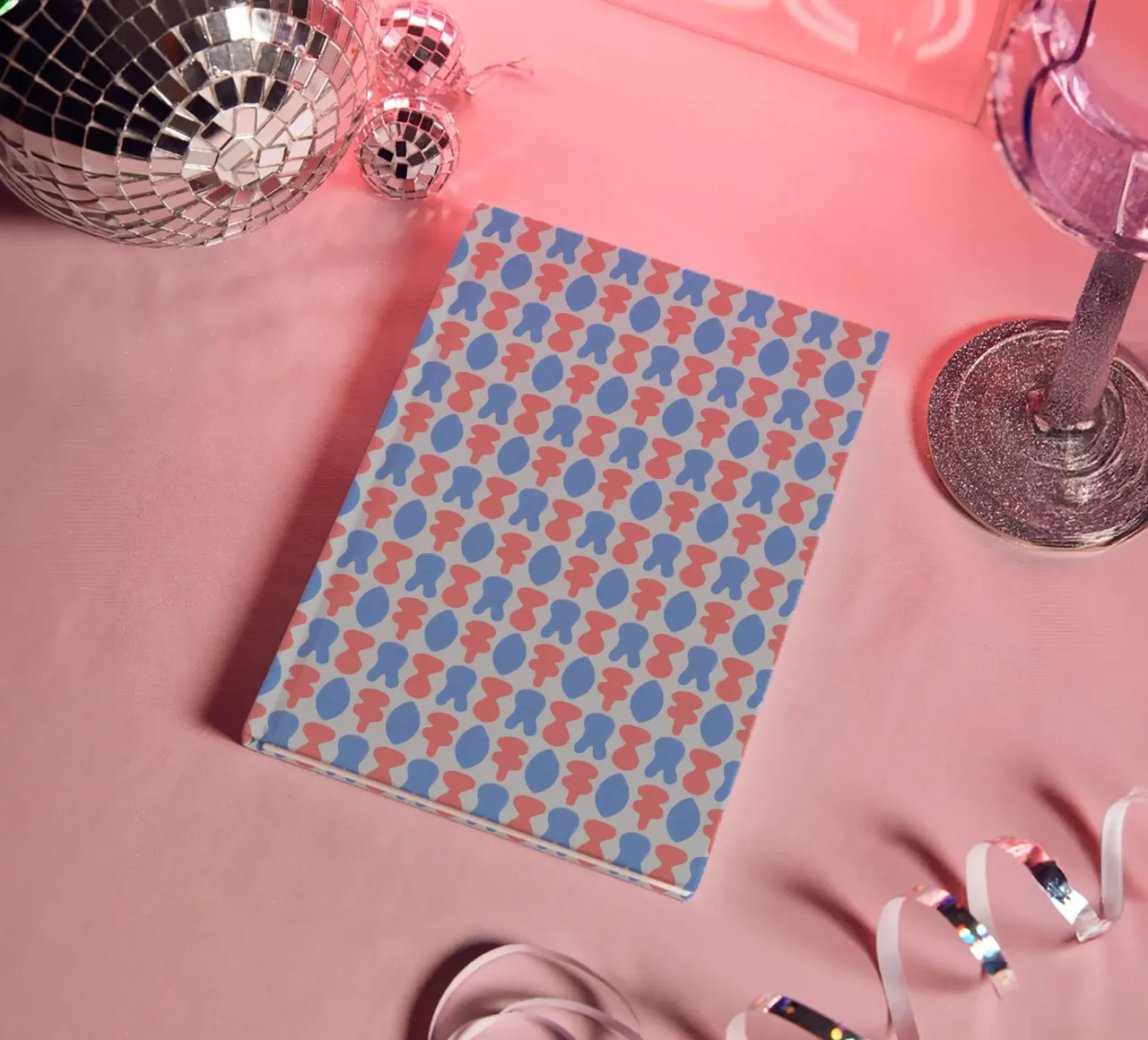 Repetitive pattern 21 notebook by Little Dean