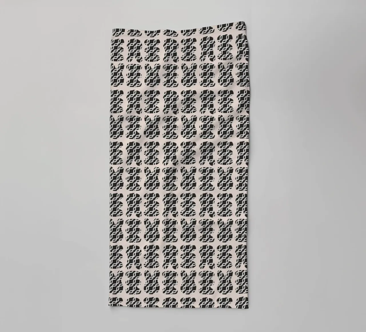 Repetitive pattern 22 towel by Little Dean