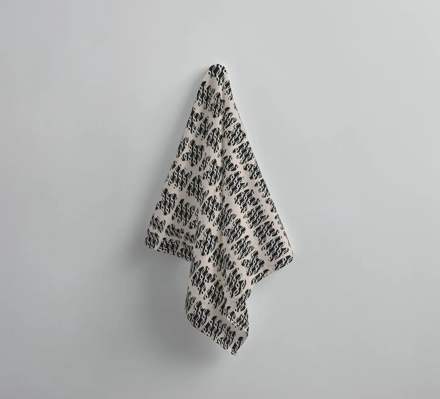 Repetitive pattern 22 towel by Little Dean