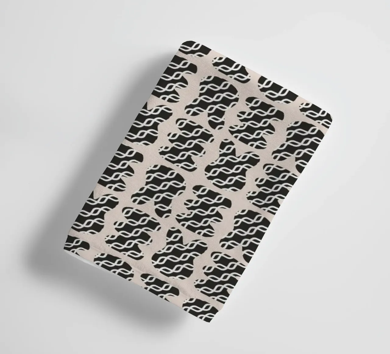 Repetitive pattern 22 towel by Little Dean