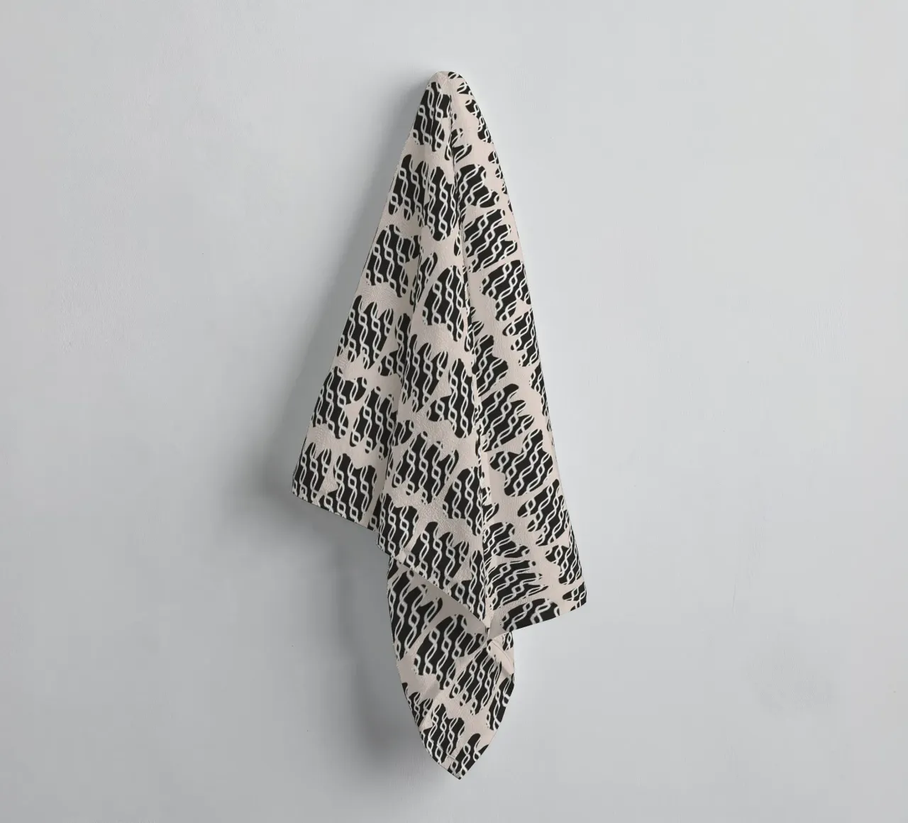 Repetitive pattern 22 towel by Little Dean