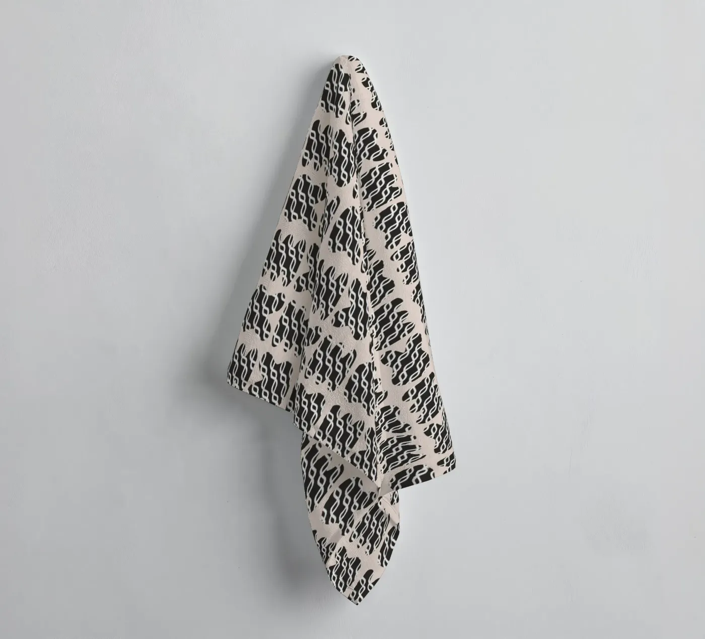Repetitive pattern 22 towel by Little Dean