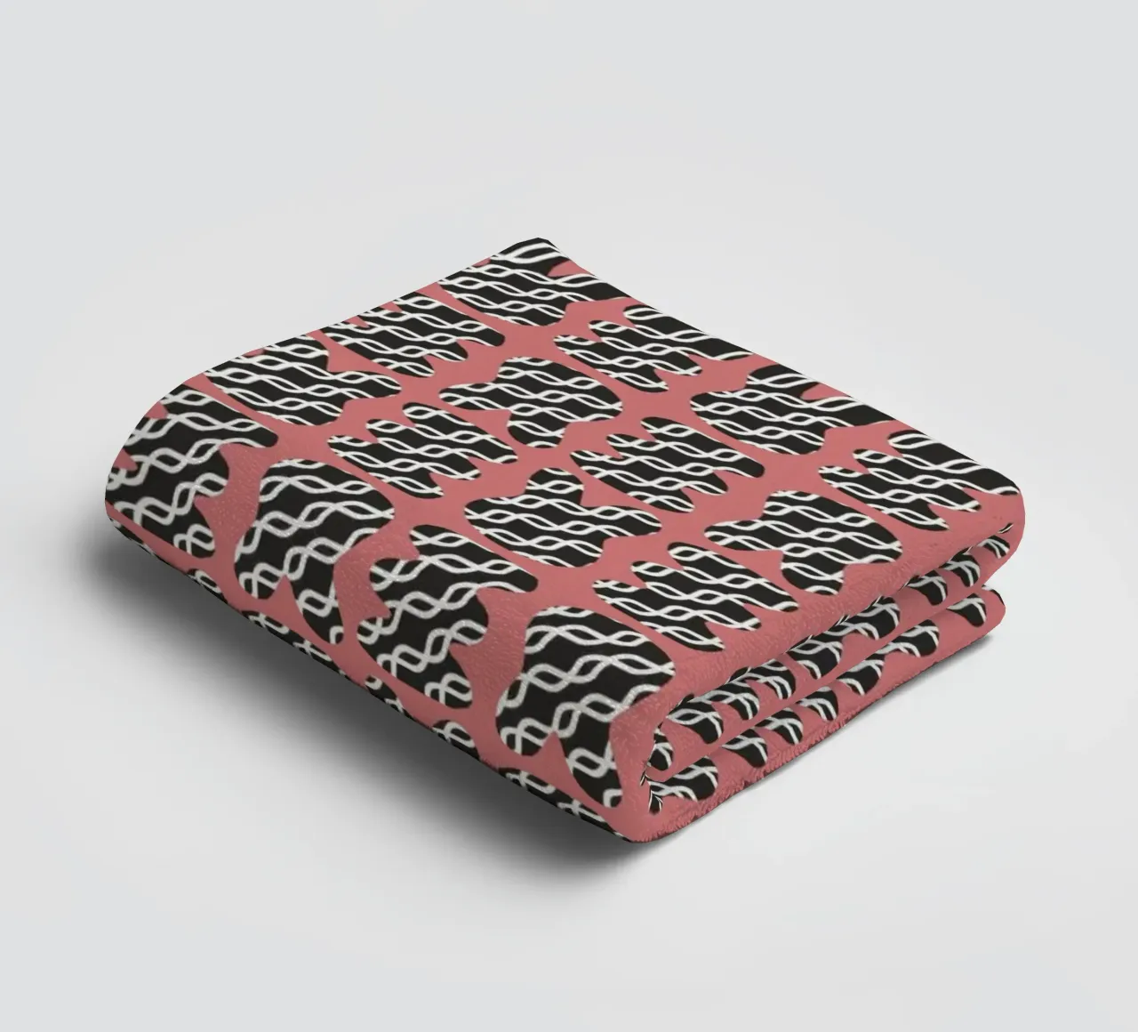 Repetitive pattern 23 towel by Little Dean