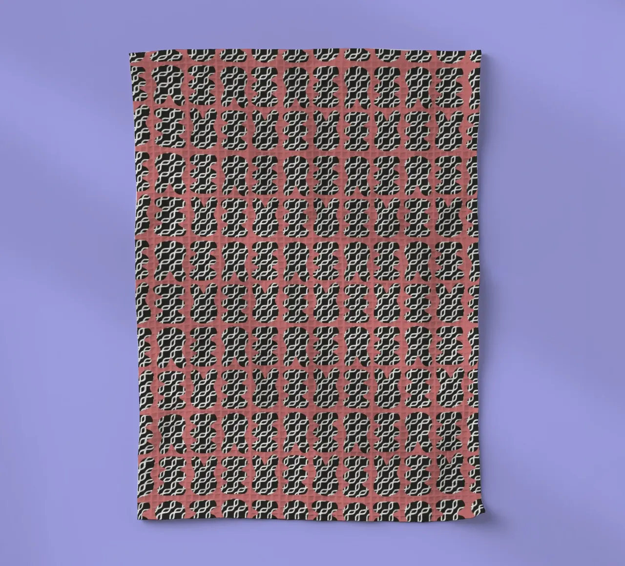 Repetitive pattern 23 tea towel by Little Dean