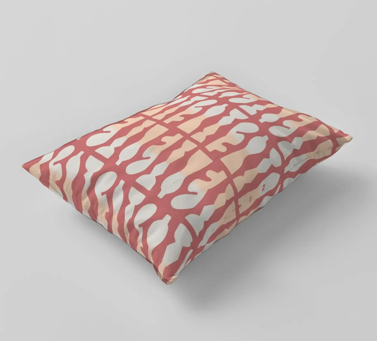 Repetitive pattern 24 decorative cushion by Little Dean