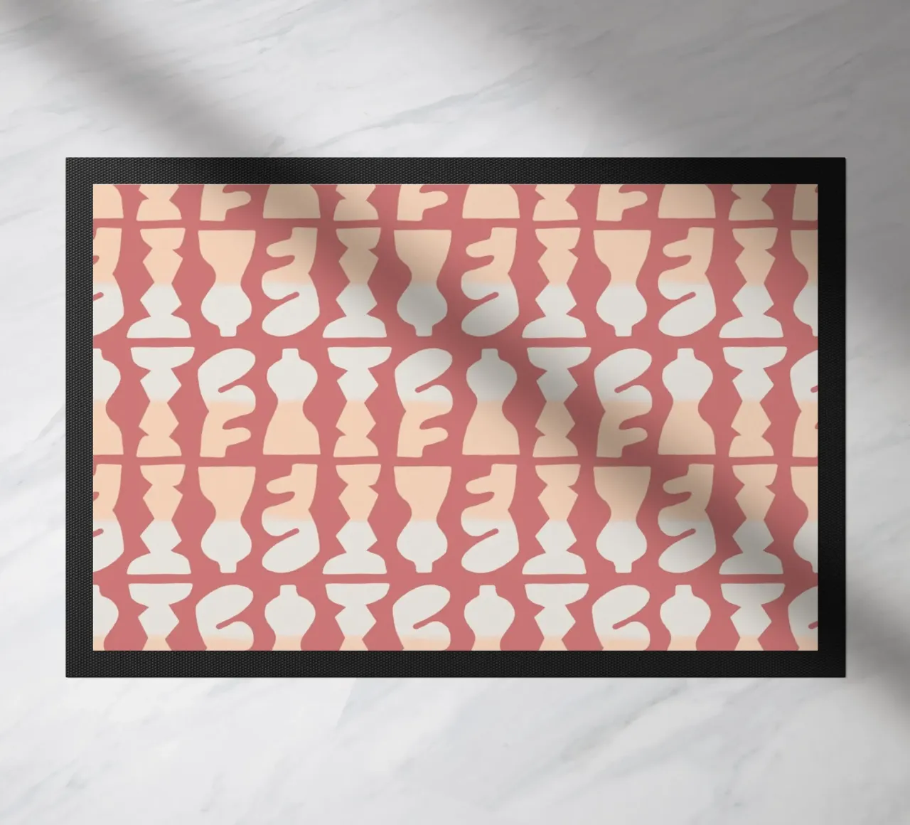 Repetitive pattern 24 doormat by Little Dean