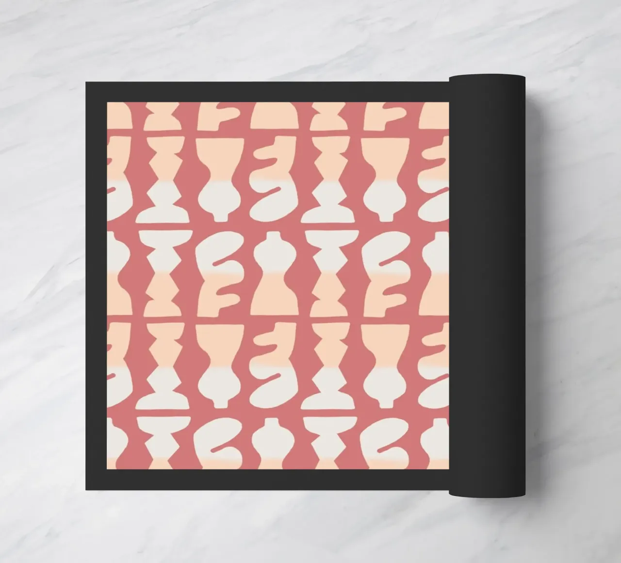 Repetitive pattern 24 doormat by Little Dean