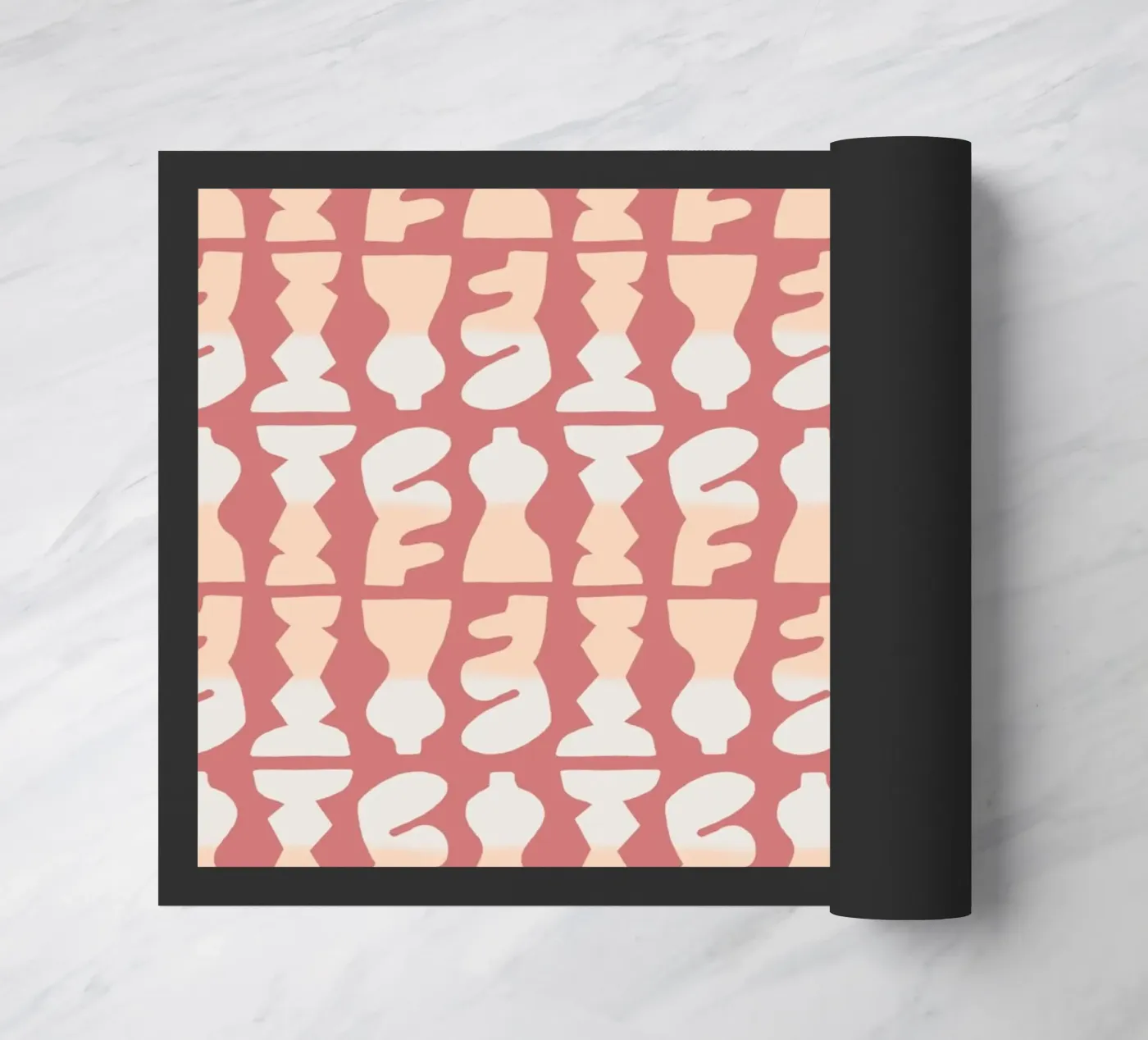 Repetitive pattern 24 doormat by Little Dean