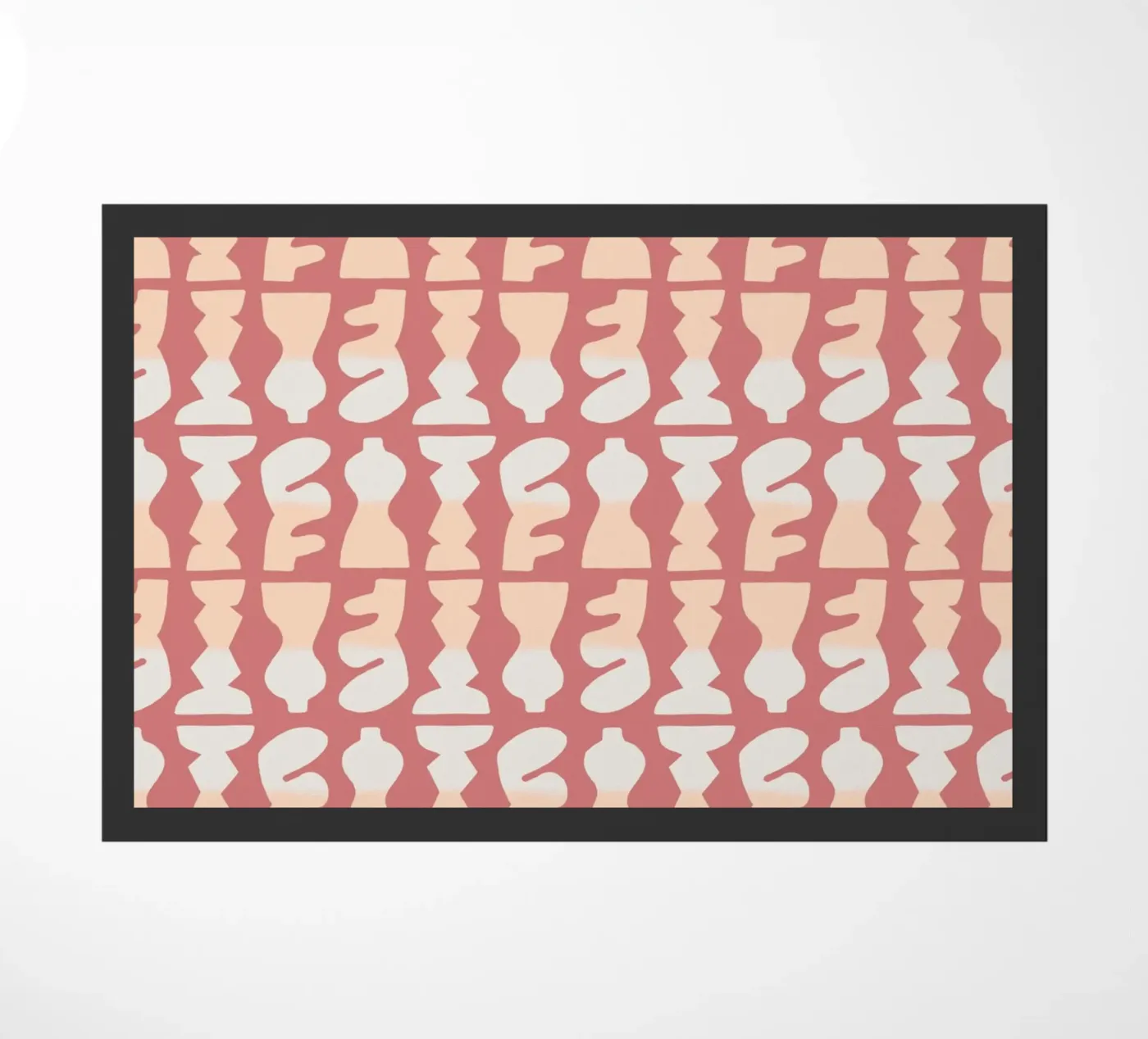 Repetitive pattern 24 doormat by Little Dean