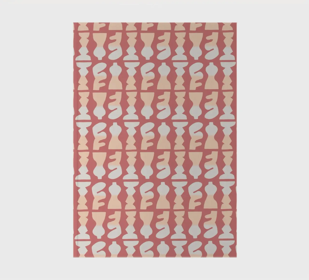 Repetitive pattern 24 notebook by Little Dean