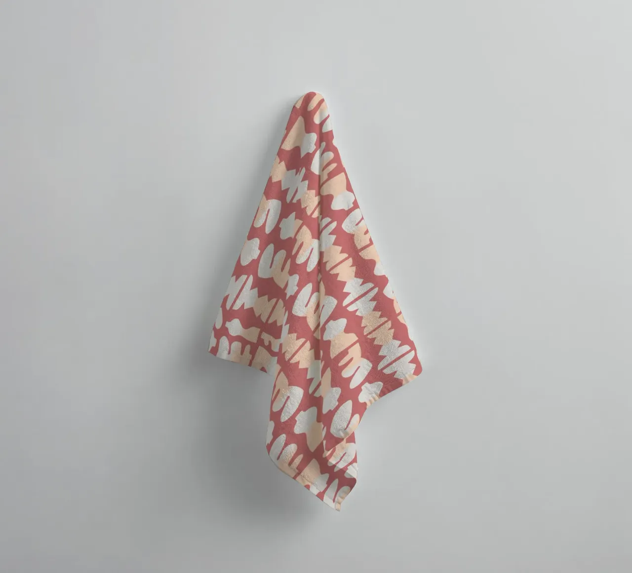 Repetitive pattern 24 towel by Little Dean