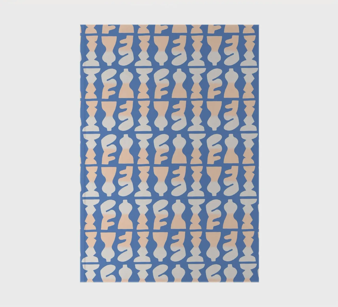 Repetitive pattern 25 notebook by Little Dean