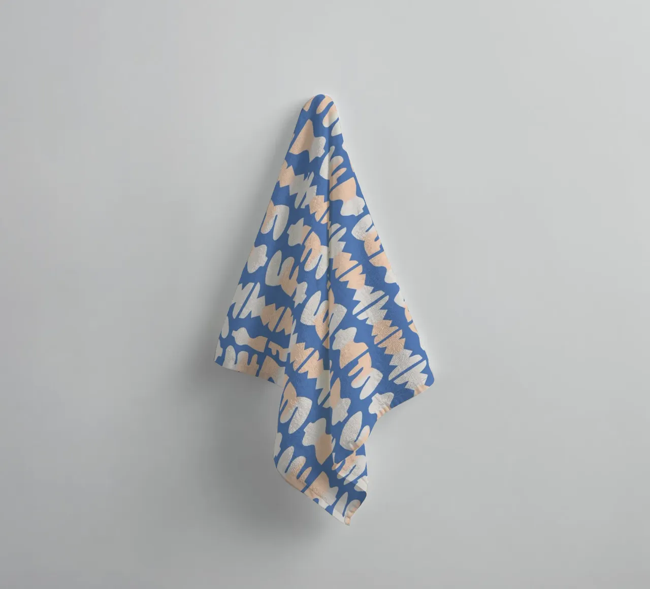 Repetitive pattern 25 towel by Little Dean