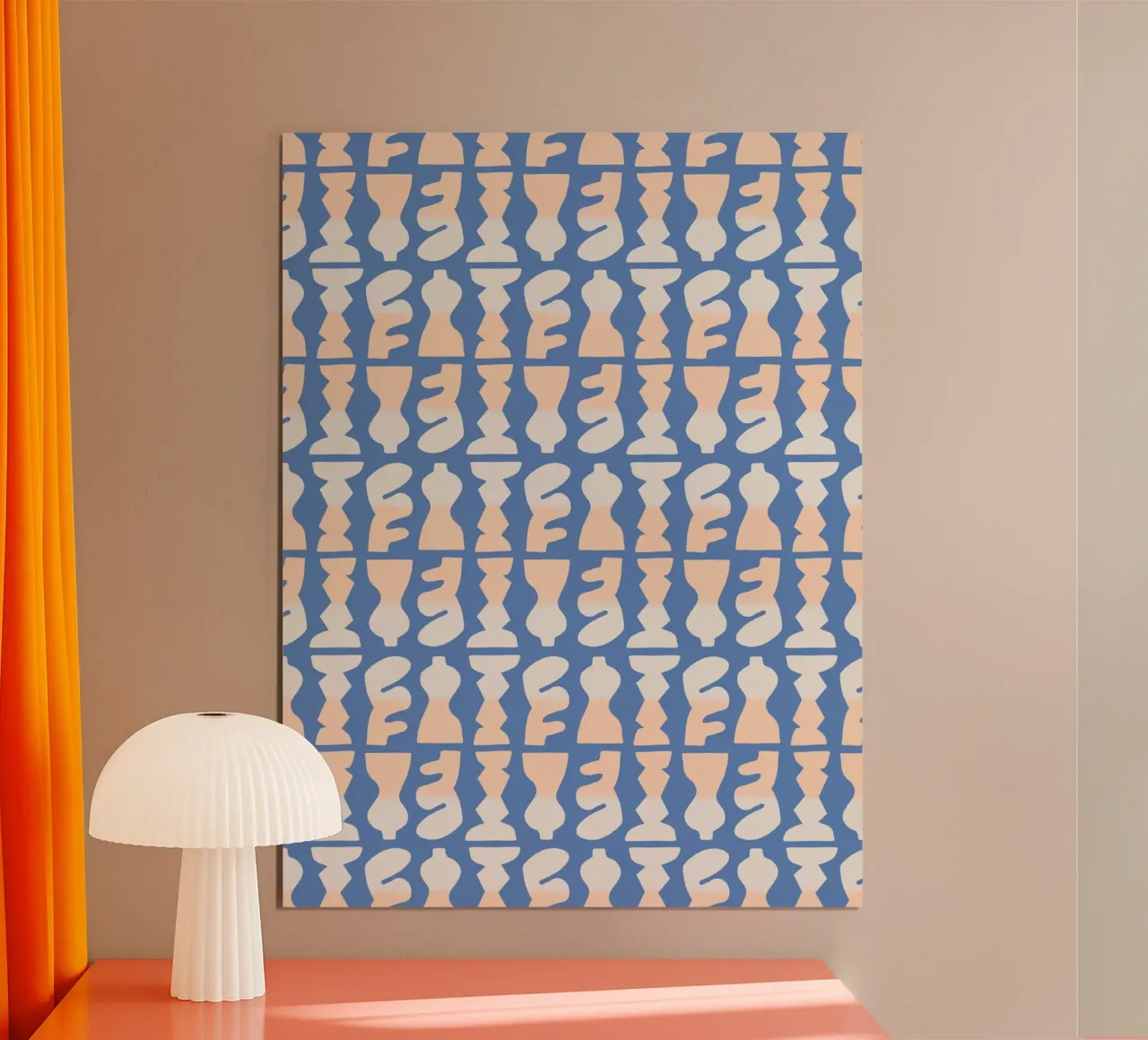 Repetitive pattern 25 poster by Little Dean