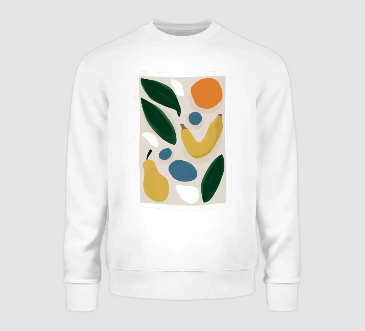 Forme di frutta destrutturate felpa da Trace Brush